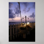 Poster Aube sur la plage (Devant)