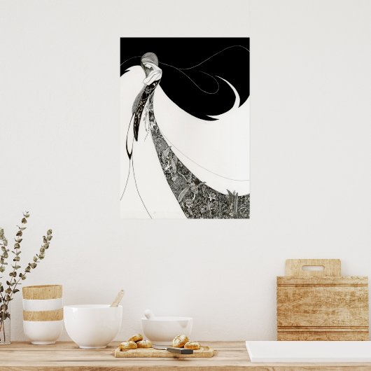 POSTER AUBREY BEARDSLEY (Cuisine)