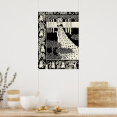 POSTER AUBREY BEARDSLEY (Cuisine)