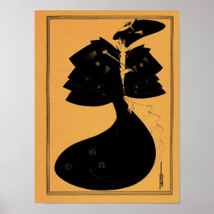 Poster Aubrey Beardsley dessin de Salome