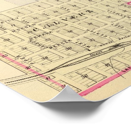 Poster Auburn, Nebraska (Coin)