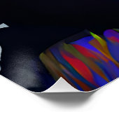 Poster Auburn Queen Orange Brown Cheveux Black Melanin Af (Coin)