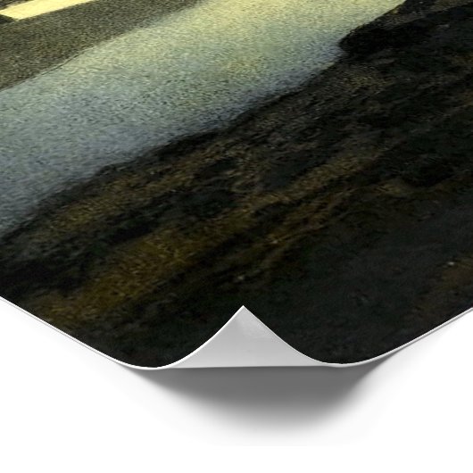 Poster Aucassin cherche Nicolette par Maxfield Parrish (Coin)