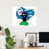Poster Aucun chien autorisé (Bureau à domicile)