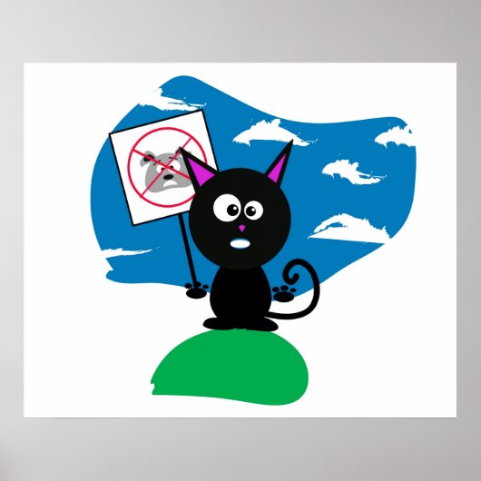 Poster Aucun chien autorisé (Devant)
