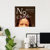 Poster aucun enfant30x30 2 (Bureau à domicile)