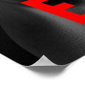 Poster Aucun Excuses Bodybuilding Fitness Art Inspiration (Coin)