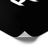 Poster Aucun Excuses, Faites-Vous Fier - Motivationnel (Coin)