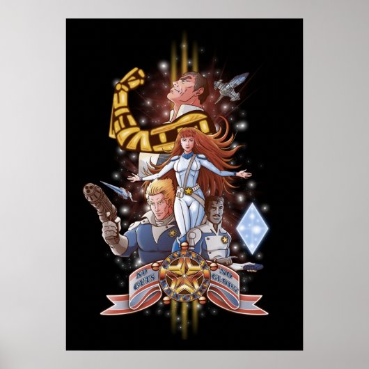POSTER AUCUN GUIDE AUCUNE GLOIRE (Devant)