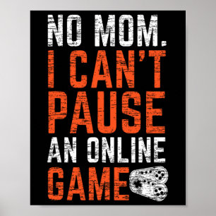 Poster Aucun jeu en ligne Mama ne peut être mis en pause