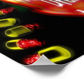 Poster Aucun médicament (conception 2) (Coin)