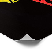 Poster Aucun roi fier d'être un signe américain (Coin)