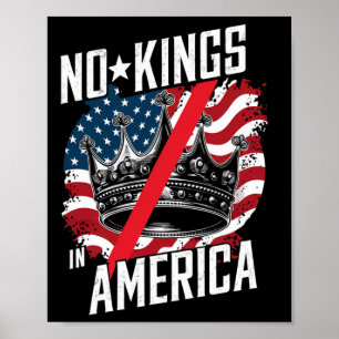 Poster Aucun Rois Aux Etats-Unis N'A Tenu La Manifestatio