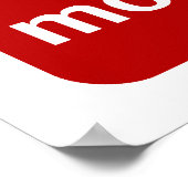 POSTER AUCUN SIGNE DE ZONE TÉLÉPHONIQUE (Coin)