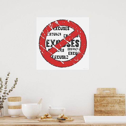 Poster Aucun signe explicite (Cuisine)