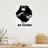 Poster Aucun singe futur (Cuisine)