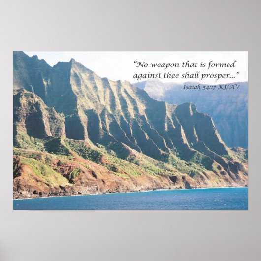 Poster Aucune Arme Formée Contre Vous Ne Devra Prospérer  (Devant)