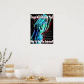 Poster Aucune drogue (Cuisine)