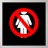 Poster Aucune femme ne signe (Devant)
