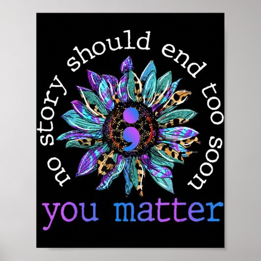 Poster Aucune Histoire Ne Devrait S'Arrêter Trop Tôt Sur  (Devant)