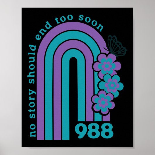 Poster Aucune Histoire Ne Devrait Se Terminer Trop Tôt Po (Devant)