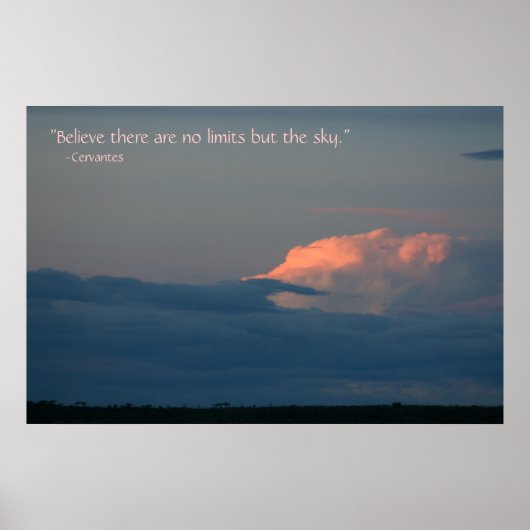 Poster Aucune limite (Devant)