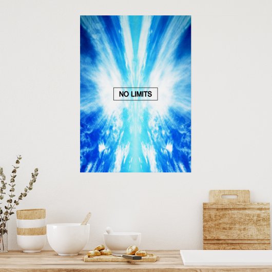 Poster Aucune limite (Cuisine)