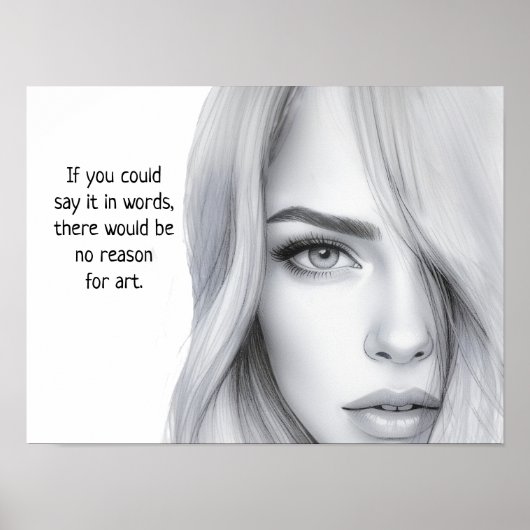 POSTER AUCUNE RAISON POUR L'ART — (Devant)