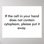 Poster Aucune utilisation de téléphone cellulaire Signe p (Devant)