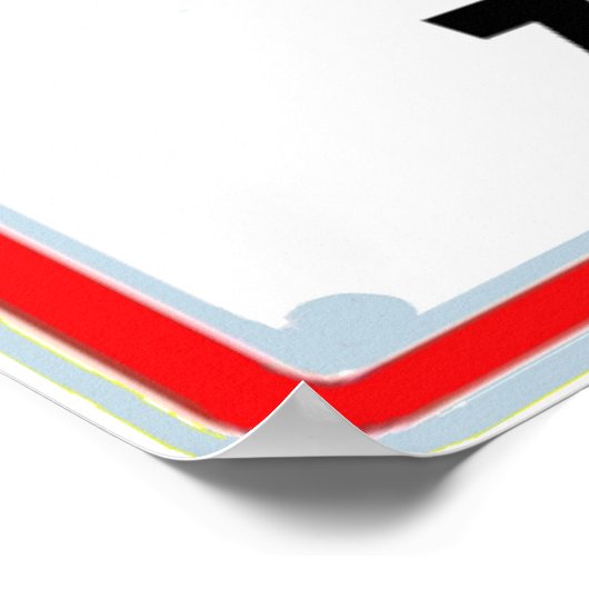 Poster aucune zone d'intimidation2a (Coin)