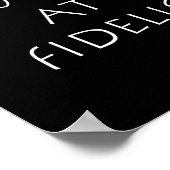 Poster Audax à fidelis (Coin)