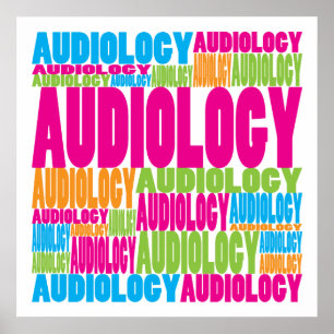 Poster Audiologie colorée
