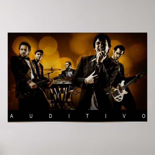 Poster auditivo amarillo (Devant)