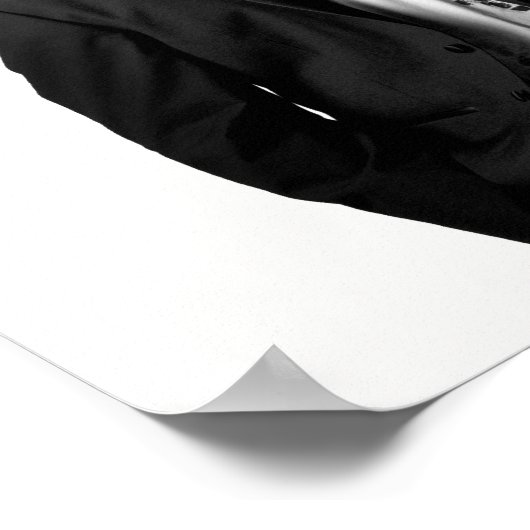 Poster Auditivo blancoynegro (Coin)