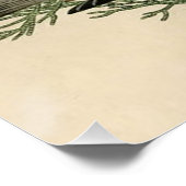 Poster Audubon Cèdre cire oiseau (Coin)