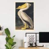 Poster Audubon Pelican (Bureau à domicile)