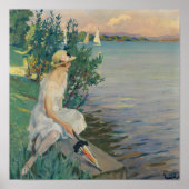 Poster Auf der Seemauer | Edward Cucuel (Devant)