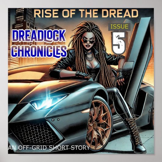 POSTER AUGMENTATION DE LA DREAD DREADLOCK CHRONICLES NUMÉ (Devant)