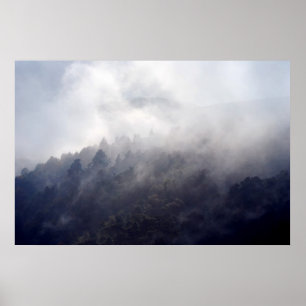 Poster Augmentation douce de brume