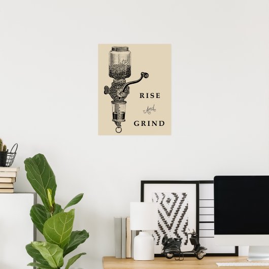 POSTER AUGMENTER ET GRINDRE (Bureau à domicile)