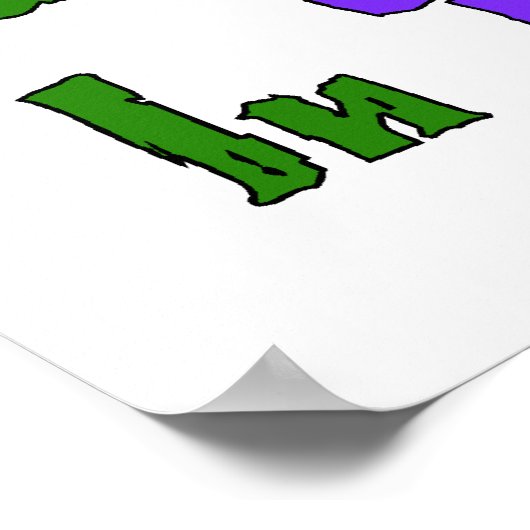 Poster Augmenter la non-violence (Coin)