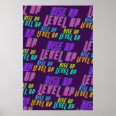 Poster Augmenter le niveau vers le haut Devis positif (Devant)