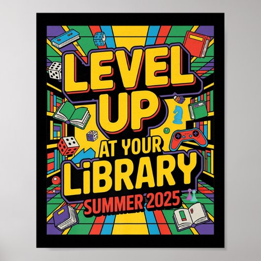 Poster Augmentez Vos Compétences À La Bibliothèque Été 20 (Devant)