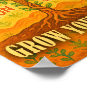 Poster Augmentez vos objectifs (Coin)