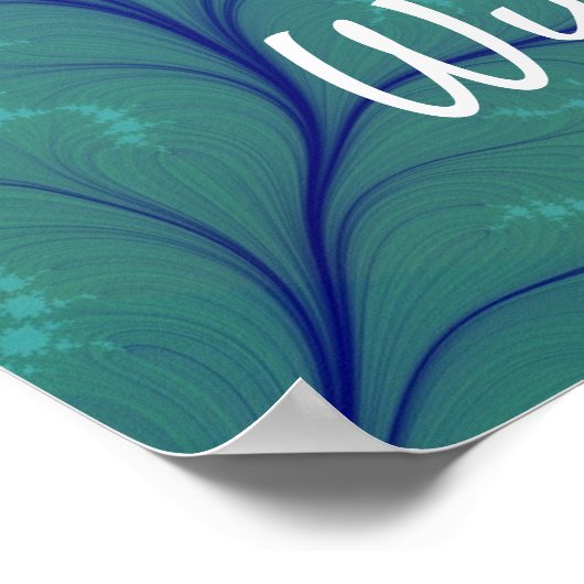 Poster Augmentez votre devis d'inspiration d'affirmation  (Coin)