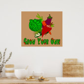 Poster Augmentez votre propre (Cuisine)