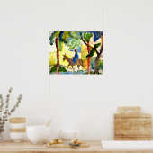 Poster August Macke - Cavalier de l'âne (Cuisine)
