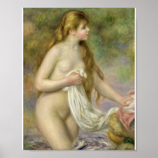 Poster Auguste Renoir - Béton Aux Cheveux Longues (Devant)
