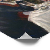 Poster Auguste Renoir, Déjeuner de la fête nautique (Coin)