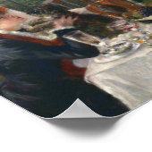 Poster Auguste Renoir - Déjeuner de la fête nautique (Coin)